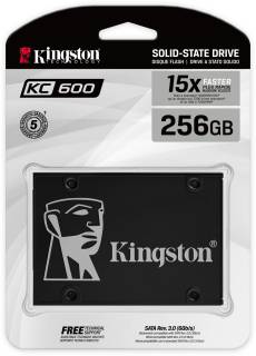 Внутренний HDD/SSD Kingston KC600 256GB 3D TLC SKC600/256G