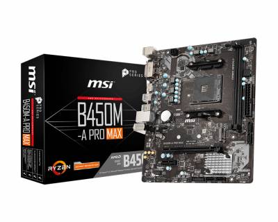 Материнская плата MSI B450M-A PRO MAX