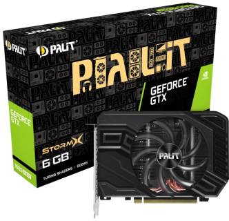 Видеокарта Palit GeForce GTX 1660 SUPER StormX 6GB NE6166S018J9-161F /	471056224-1365