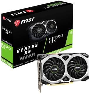 Видеокарта MSI GeForce GTX 1660 SUPER VENTUS XS OC 6GB