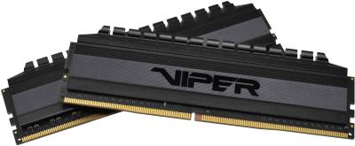 Оперативная память Patriot Viper 4 Blackout DDR4 16GB (2x8GB) 3000MHz CL16 Kit PVB416G300C6K