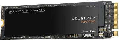 Внутренний HDD/SSD Western Digital WD Black SN750 2TB M.2 2280 NVMe Gen3 PCIe x4 WDS200T3X0C