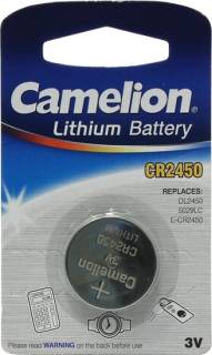 Батарейка CAMELION CR 2450 (CR2450-BP1)