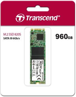 Внутренний HDD/SSD Transcend MTS820S 960Gb M.2 2280 3D TLC TS960GMTS820S