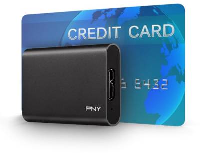 Внешний HDD PNY Elite Portable SSD 480GB Black USB 3.1 Gen1 PSD1CS1050-240-FFS