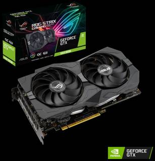 Видеокарта ASUS ROG Strix GeForce GTX 1660 SUPER OC Edition 6GB ROG-STRIX-GTX1660S-O6G-GAMING