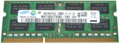 Оперативная память Samsung So-Dimm DDR3 4GB 1600MHz CL11 M471B5273EB0-YK0