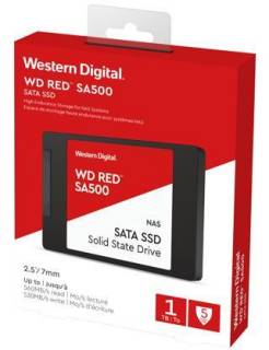 Внутренний HDD/SSD Western Digital WD Red SA500 1TB 3D NAND WDS100T1R0A