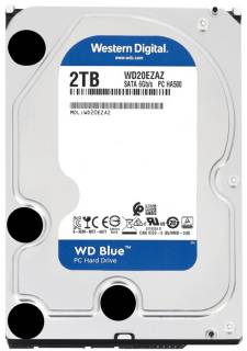 Внутренний HDD/SSD Western Digital WD Blue 2TB 5400rpm 256MB WD20EZAZ