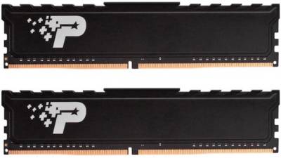 Оперативная память Patriot Signature Premium DDR4 32GB (2x16GB) 2666MHZ CL19 Kit PSP432G2666KH1