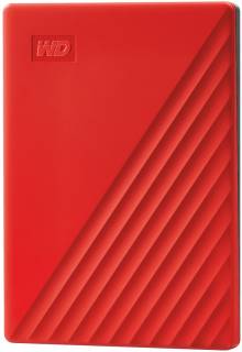 Внешний HDD Western Digital My Passport 2TB Red USB 3.2 Gen1 WDBYVG0020BRD-WESN