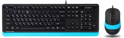 Набор A4Tech Fstyler F1010 USB Black/Blue FG1010 Blue