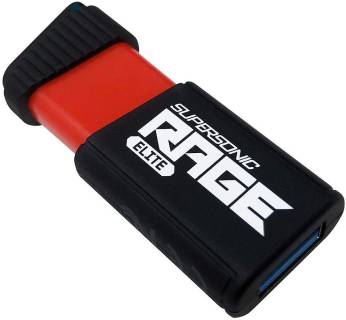 Флеш-память USB Patriot Supersonic Raget Elite 128GB Black USB 3.1 PEF128GSRE3USB