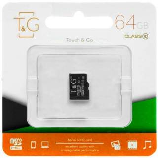 Карта памяти T&G microSDHC 64GB TG-64GBSDU3CL10-00