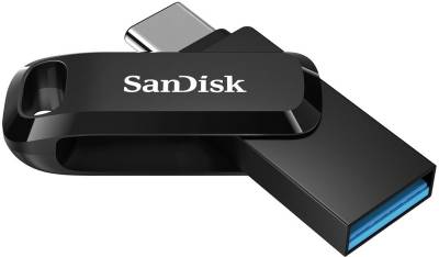 Флеш-память USB SanDisk Ultra Dual Drive Go 128GB Black USB 3.1 + USB Type-C SDDDC3-128G-G46