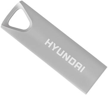 Флеш-память USB Hyundai Bravo Deluxe Keychain 32GB Metal Silver USB 2.0 U2BK/32GAS