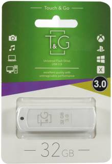 Флеш-память USB T&G 011 Classic series 32GB White USB 3.0 TG011-32GB3WH