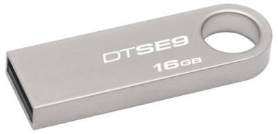 Флеш-память USB Kingston DataTraveler SE9 16GB Silver USB 2.0 DTSE9H/16GBZ