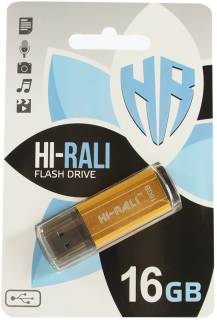 Флеш-память USB HI-RALI Stark series 16GB Gold USB 2.0 HI-16GBSTGD