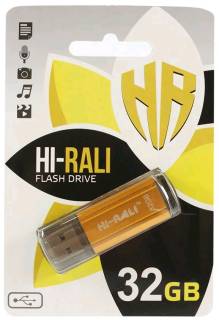 Флеш-память USB HI-RALI Stark series 32GB Gold USB 2.0 HI-32GBSTGD