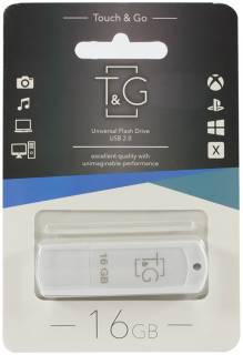 Флеш-память USB T&G 011 Classic series 16GB White USB 2.0 TG011-16GBWH