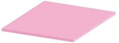 Noname OEM (HY-100-3) 100x100x0,5mm, Pink