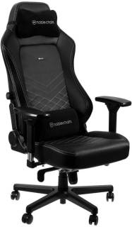 NOBLECHAIRS HERO Black/Platinum White GAGC-117 / NBL-HRO-PU-BPW
