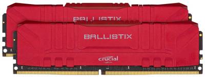 Оперативная память Crucial Ballistix Red DDR4 32GB (2x16GB) 3600MHz CL16 Kit BL2K16G36C16U4R
