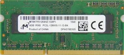 Оперативная память Micron So-Dimm DDR3 4GB 1600MHz CL11 MT8KTF51264HZ-1G6P1
