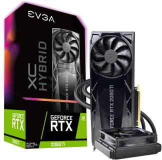 Видеокарта EVGA GeForce RTX 2080 Ti XC HYBRID GAMING 11GB 11G-P4-2384-KR