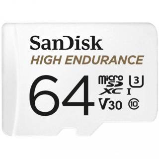 Карта памяти SanDisk High Endurance microSDXC 64GB SDSQQNR-064G-GN6IA