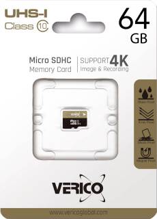 Карта памяти Verico MicroSDXC 64GB 1MCOV-MDH963-NN