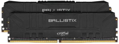 Оперативная память Crucial Ballistix Black DDR4 32GB (2x16GB) 3000MHz CL15 Kit BL2K16G30C15U4B