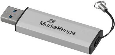 Флеш-память USB MediaRange USB flash 64GB White USB 3.0 MR917