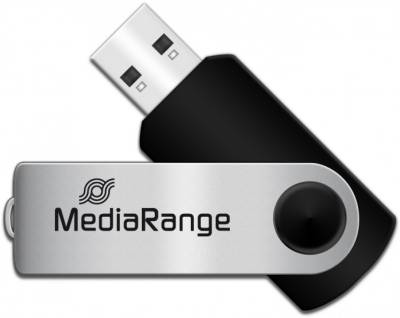 Флеш-память USB MediaRange Swivel USB Stick 8GB USB 2.0 MR908