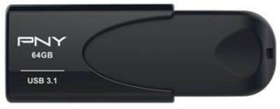 Флеш-память USB PNY Attache 4 64GB Black USB 3.1 FD64GATT431KK-EF