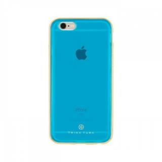 Trina Turk Translucent Case with Metallic Bumper (2-pc) for iPhone 5/5s/SE - Blue/Gold TTRK-IPH-029-TRBLUG