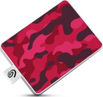 Внешний HDD Seagate One Touch SSD 500GB Camo Red USB 3.0 STJE500405