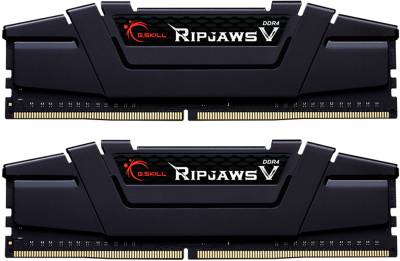 Оперативная память G.Skill RipjawsV Black DDR4 16GB (2x8GB) 3600MHz CL18 Kit F4-3600C18D-16GVK