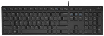 Клавиатура Dell Keyboard-KB216 Ukr Black 580-AHHE