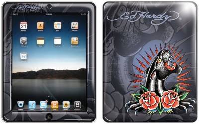 Ed Hardy Royal Blue iPad Skin IPS10A03