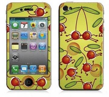 Bodino Cherry Hop by Valentine Edelmann iPhone 4 Skin 70065