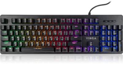 Клавиатура Vinga KBGSM120 USB Black KBGSM120 Black