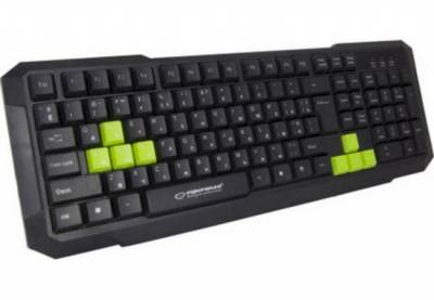 Клавиатура Esperanza EGK102 GReen USB EGK102GUA
