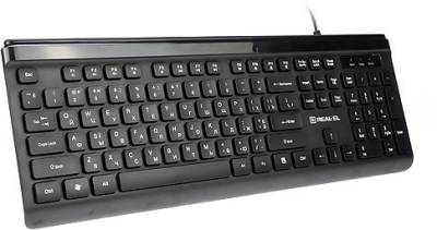 Клавиатура REAL-EL Comfort 7085 Black USB EL123100032