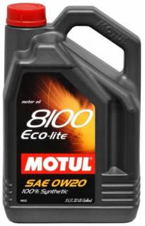 MOTUL 8100 Eco-lite 0W-20 5л 108536