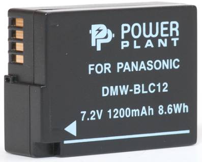 Аккумулятор PowerPlant Panasonic DMW-BLC12, DMW-GH2 1200mAh DV00DV1297