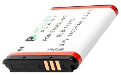Аккумулятор PowerPlant Aккумулятор для Samsung SLB-1137D (1400 mAh) DV00DV1264