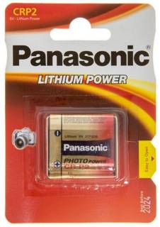 Батарейка Panasonic CR-P2 bat(3B) Lithium 1шт CR-P2L/1BP