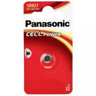 Батарейка Panasonic SR927 bat(1.55B) Silver Oxide 1шт SR-927EL/1B